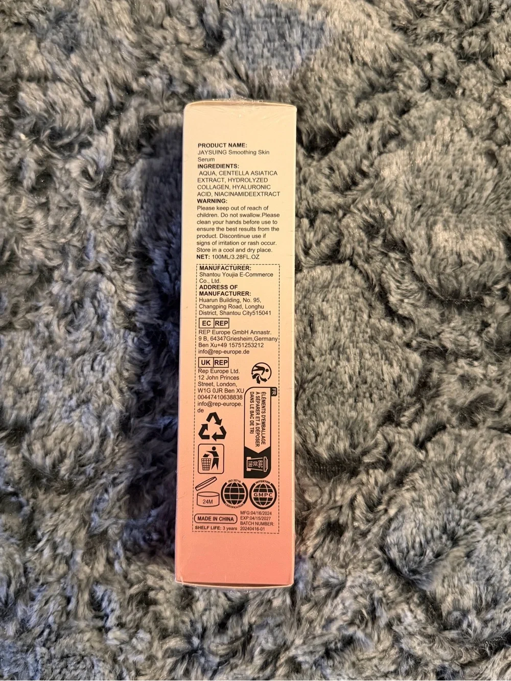 Smoothing Skin Serum with Cherry Blossom and Collagen